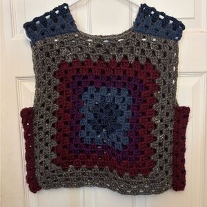 Handmade Crochet Sweater Vest